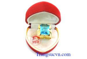 Nhẫn nam rồng vàng nổi 3D sắc nét và tinh tế
