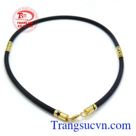 Dây cao su bọc vàng trái tim đốt sao