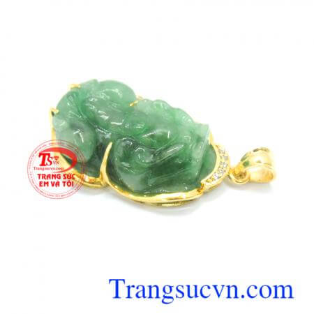 với vẻ đẹp tự nhiên mang lại nhiều may mắn vinh hoa phú quý củ cải vật chất nhiều vận may trong công việc cũng như trong cuộc sống đem lại tiền tài cho chủ,Mặt tỳ hưu bọc vàng đẹp