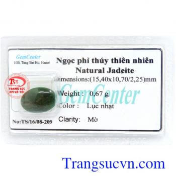 Mặt ngọc phỉ thúy tự nhiên đẹp ép vỉ