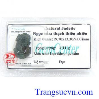 Tỳ hưu Jadeite ép vĩ đẹp