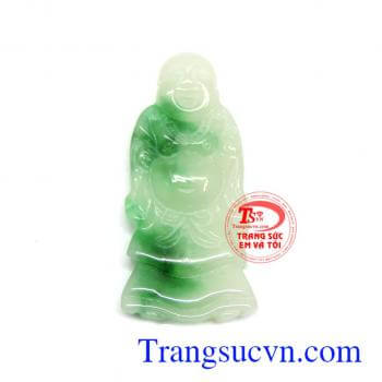 Mặt phật di lặc đứng ngọc Jadeite