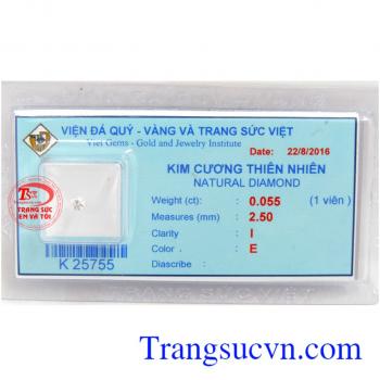 Kim cương thiên nhiên 2.5ly ép vỉ