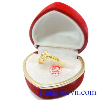Nhẫn nữ ngôi sao đáng yêu, nhẫn nữ nhỏ nhắn.