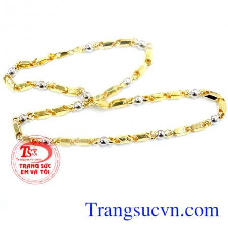 Dây chuyền nam 10k sáng bóng sản phẩm đảm bảo chất lượng cao