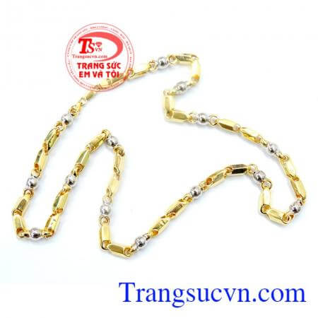 Dây chuyền nam 10k sáng bóng sản phẩm đảm bảo chất lượng cao