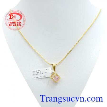 Trang sức mặt dây+dây chuyền vàng