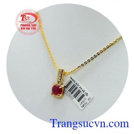 Trang sức bộ vàng mặt đá đỏ uy tín với hàng nghì khách hàng đánh giá ưa chuộng hợp thời trang và sang trọng,dây chuyền đẹp,dây chuyền giá rẻ đẹp,bảo hành 6 tháng.