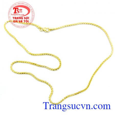 Dây chuyền nữ 18k itaia đẹp 