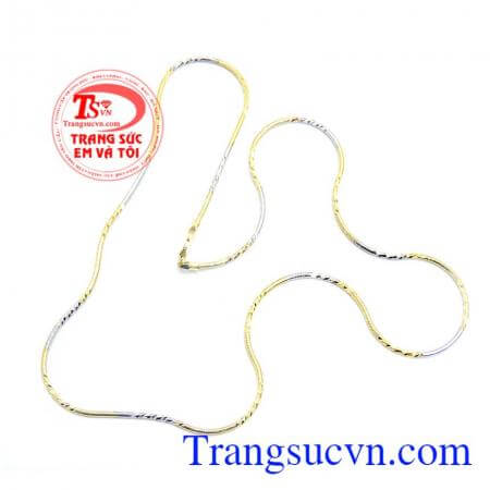 Dây chuyền vàng đẹp, dây chuyền nữ vàng tây