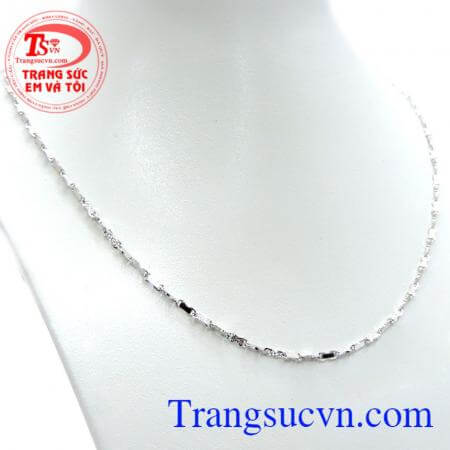 Dây vàng Italy duyên dáng, dây chuyền vàng Italy đẹp