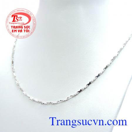 Dây chuyền nữ vàng tây sang trọng