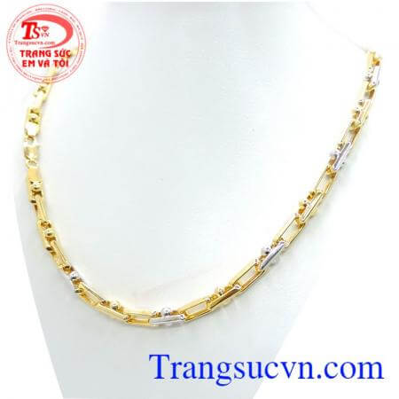 Dây chuyền đa dạng mẫu dây vàng và kiểu phù hợp mọi lứa tuổi 