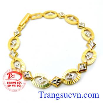 Lắc tay vàng tây 10k xinh xắn