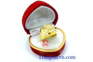 Nhẫn nam vàng tây đẹp