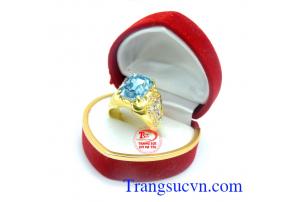 Nhẫn vàng tây hợp thời trang