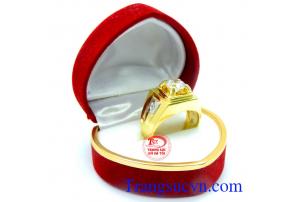 Nhẫn Nam Vàng Tây đẹp