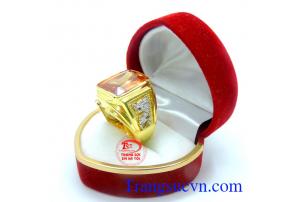 Nhẫn Nam Vàng Tây sang trọng