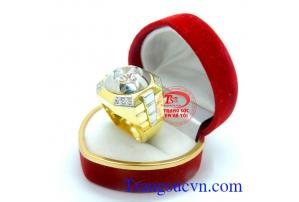 Nhẫn nam vàng 10k sang trọng