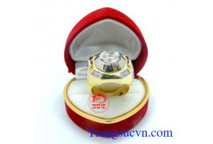 Nhẫn nam vàng tây, nhẫn nam đẹp nhẫn vàng nam đẹp giá rẻ