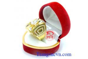 Nhẫn nam korea vàng 10k nam tính