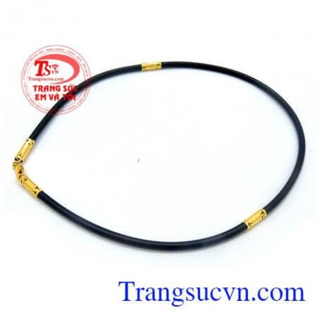 Sản phẩm dây cao su bọc vàng phong cách cho phái nam