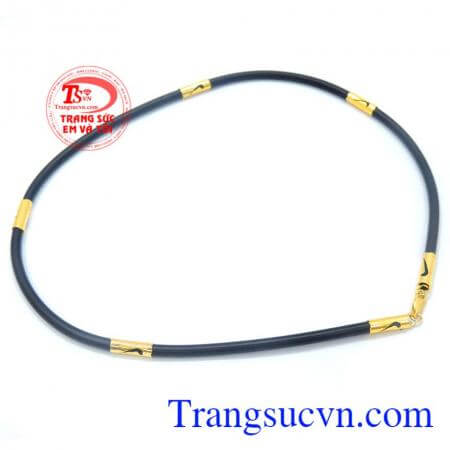 Dây cao su bọc vàng logo Nike