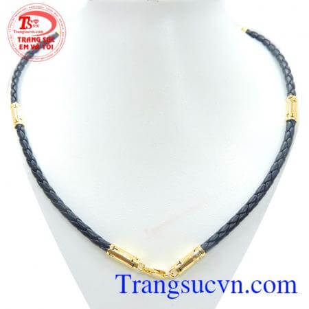 Dây chuyền nam vàng tây sang trọng