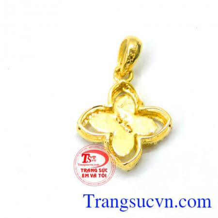 Mặt nữ vàng hoa 4 cánh 10k.
