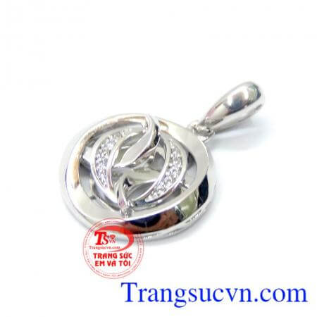 Mặt nữ vàng trắng 10k sang trọng bảo hành 6 tháng. 