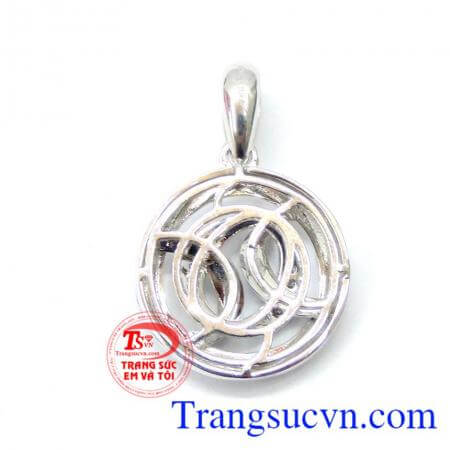 Mặt nữ vàng trắng 10k sang trọng.