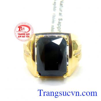 Nhẫn nam vàng tây thiết kế và chế tác tinh tế đeo hợp thời trang và sang trọng dành cho nam