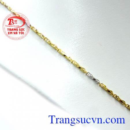 Dây chuyền vàng tây 10k tình yêu