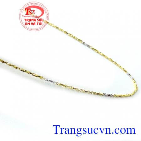 Dây chuyền nữ vàng tây sang trọng