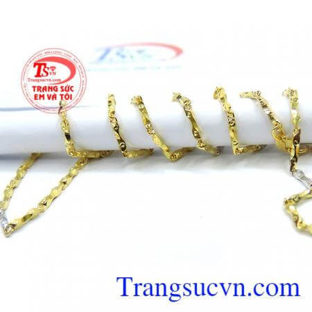 Dây chuyền vàng đẹp, sang trọng