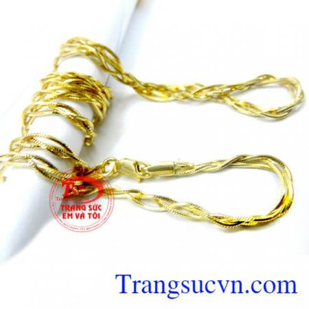 Dây chuyền nữ vàng