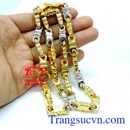 Dây chuyền nam vàng tây đẹp, giá chuẩn, uy tín