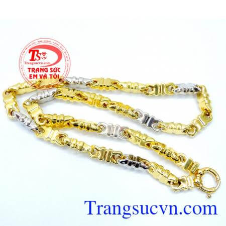 Dây chuyền nam vàng tây đẹp, giá chuẩn, uy tín