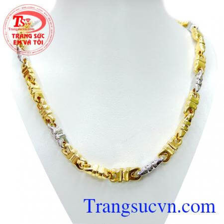 Dây chuyền nam vàng itali sành điệu dây chuyền nam vàng tây giá chuẩn, dây chuyền nam vàng thiết kế tinh tế, hợp thời trang, dễ phối hợp với các trang sức khác