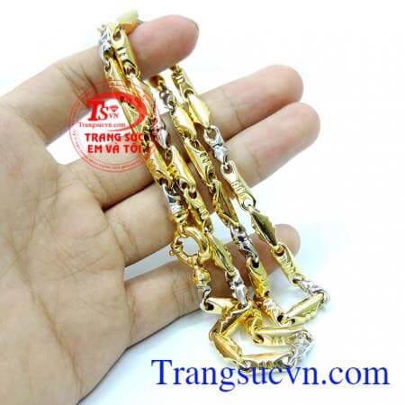 Dây chuyền nam vàng tây đẹp, giá chuẩn, uy tín