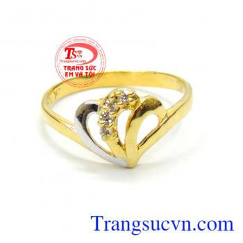 Nhẫn nữ vàng 10k kiểu dáng đẹp là món quà ý nghĩa và đơn giản cho các chàng lựa chọn.