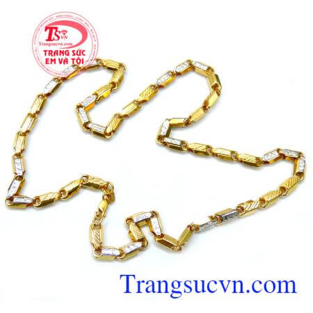Dây chuyền nam vàng mạnh mẽ lịch lãm sản phẩm dành cho phái mạnh dây chuyền vàng nam khách hàng ưa chuộng thiết kế đẹp, phong cách