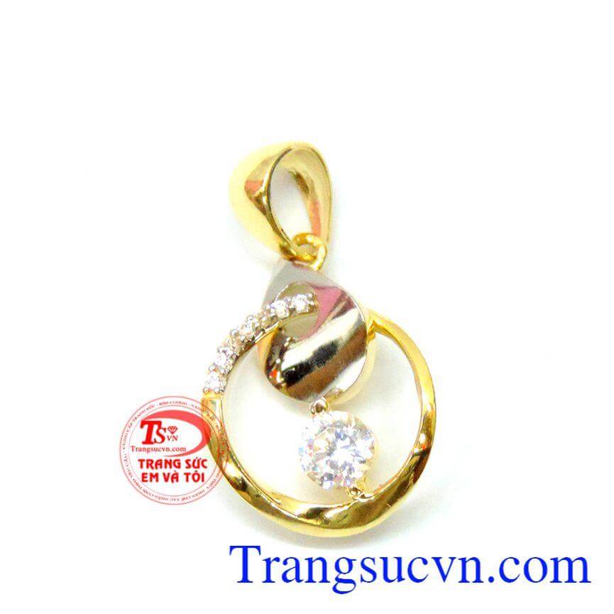 Mặt nữ korea vàng 10k hạnh phúc