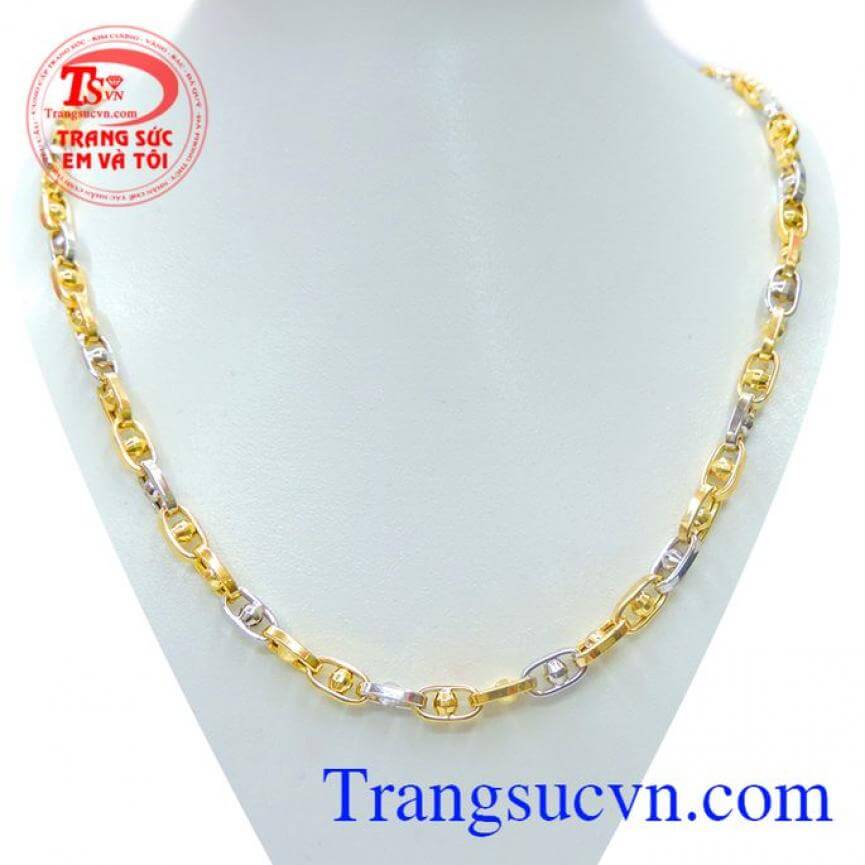 Dây chuyền vàng 18k nam giới