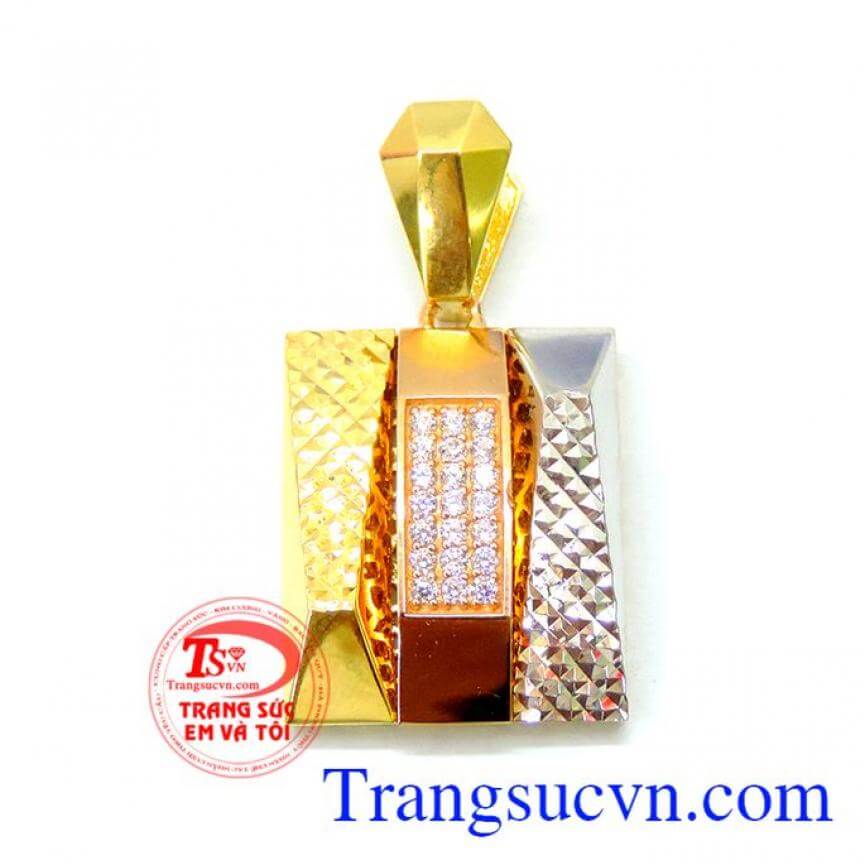 Mặt dây nữ 18k sáng bóng