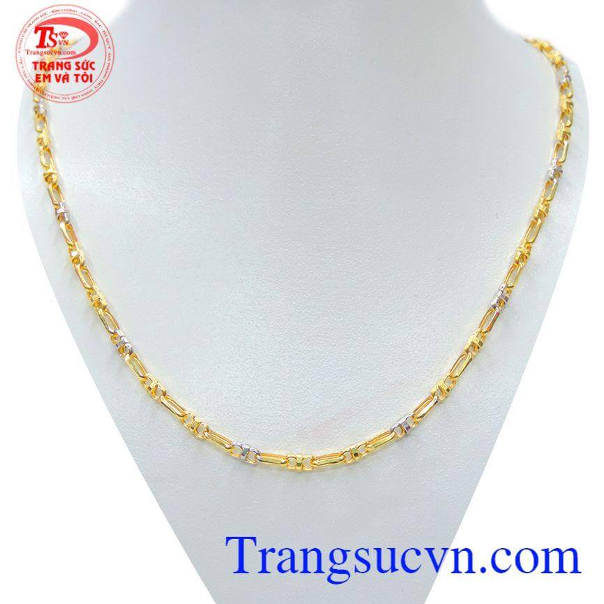 Dây chuyền nam vàng thời trang 10k