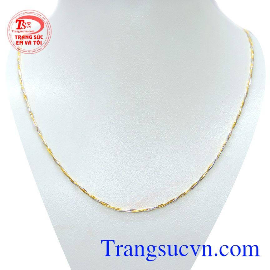 Dây chuyền nữ bện đẹp quý phái