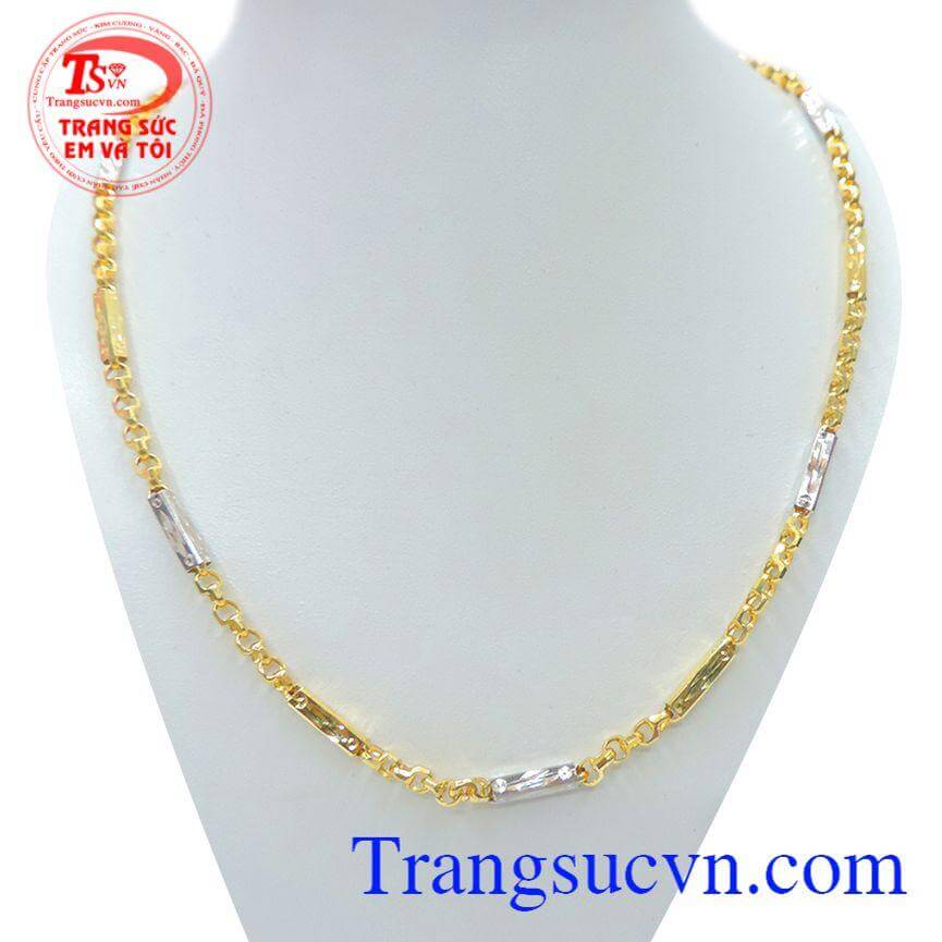 Dây chuyền nam côn 10k mạnh mẽ