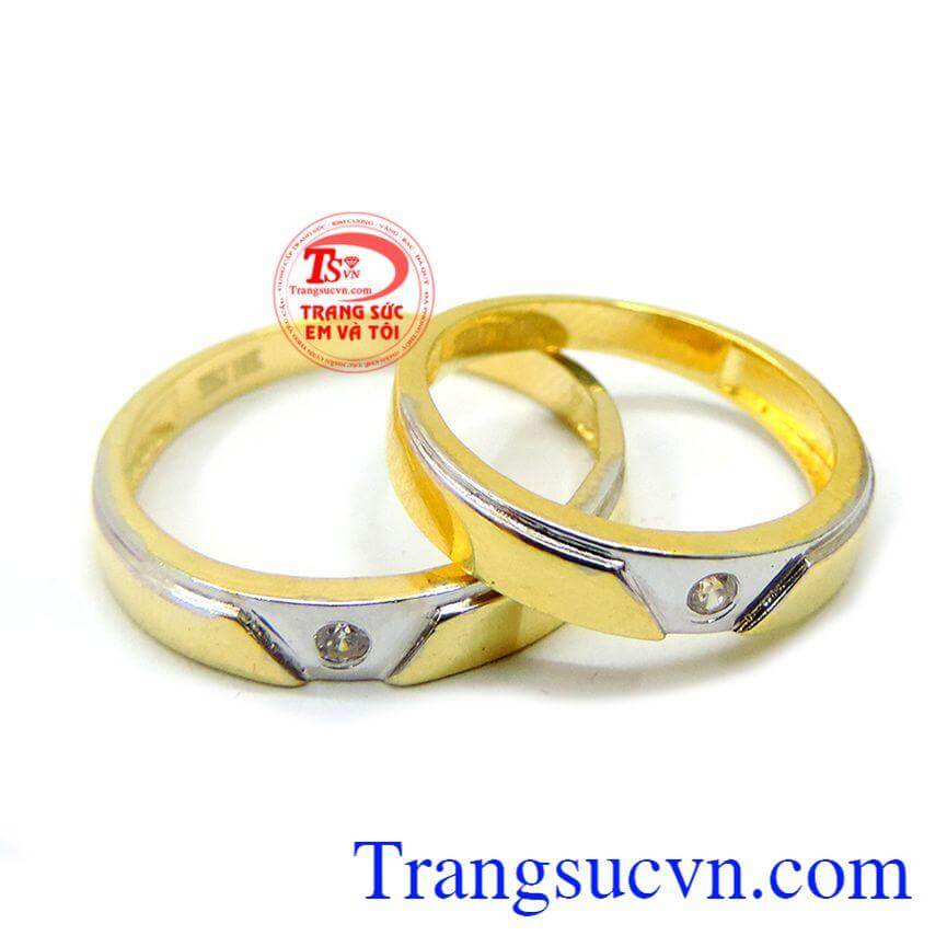 Nhẫn cưới vàng 10k đẹp giá rẻ