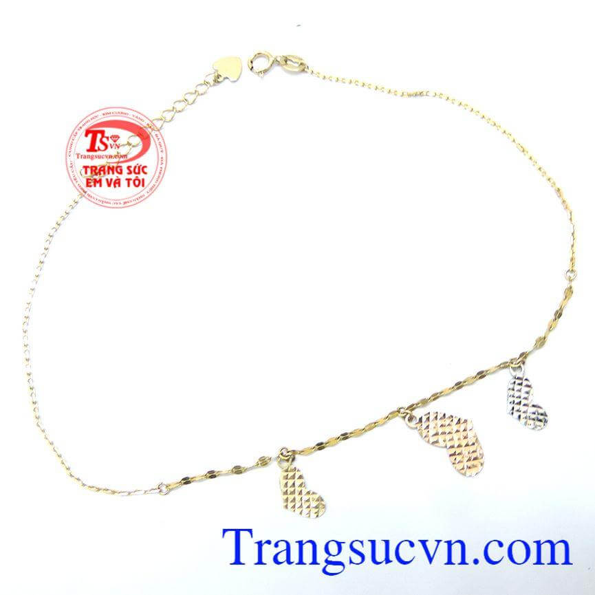 Lắc chân trái tim tặng phái đẹp